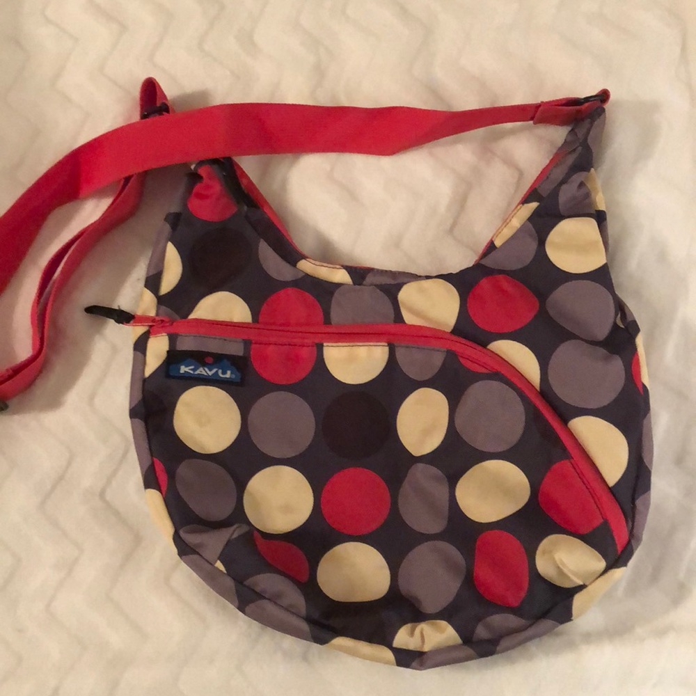 Polka dot Kavu satchel